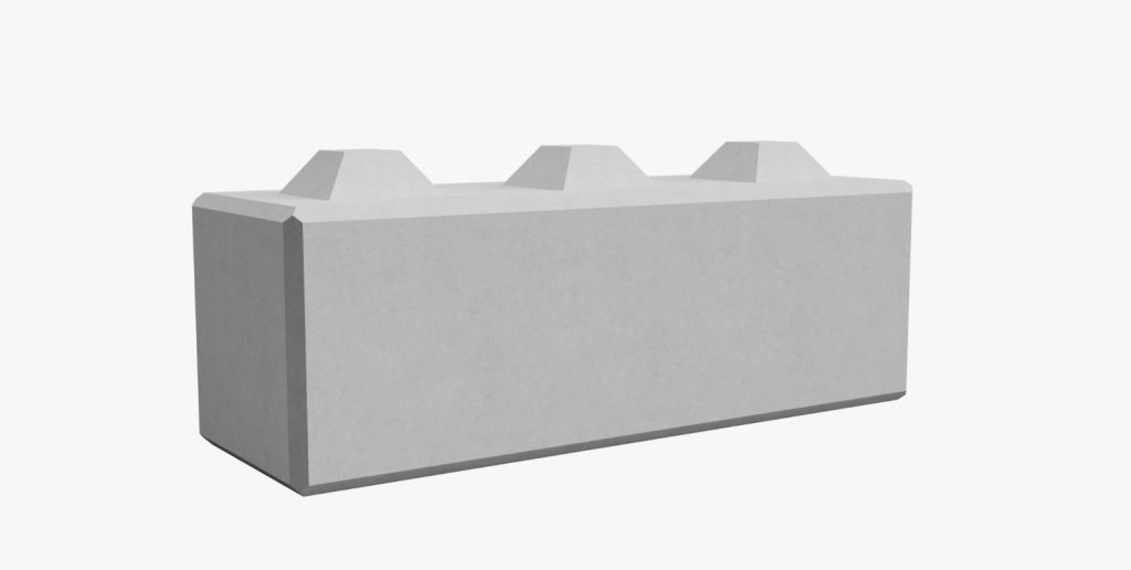 SB-Block Betonblockstein 120 × 40 × 40 cm