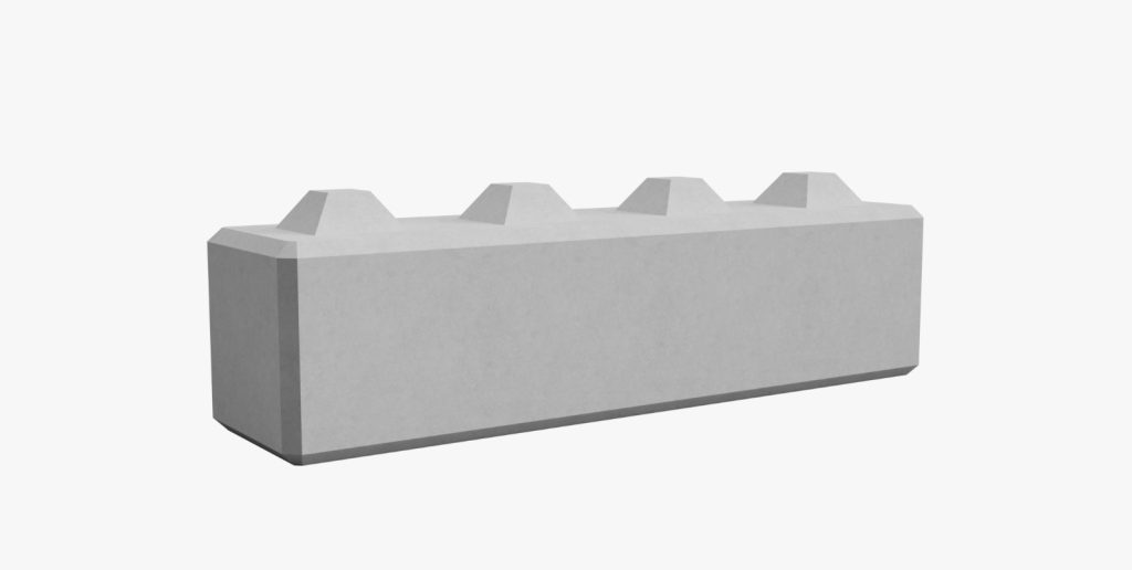 SB-Block Betonblockstein 160 × 40 × 40 cm