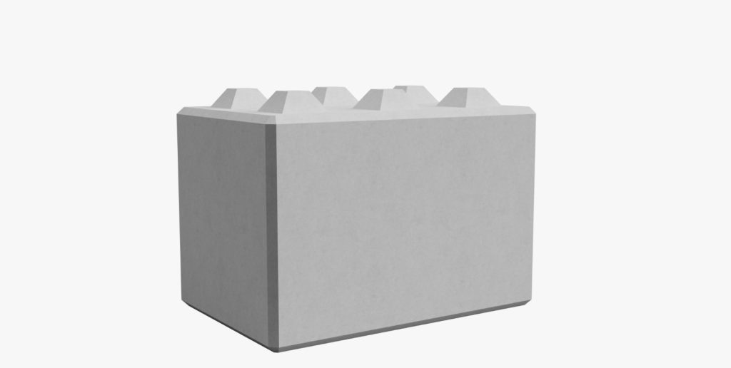 SB-Block Betonblockstein 90 × 60 × 60 cm